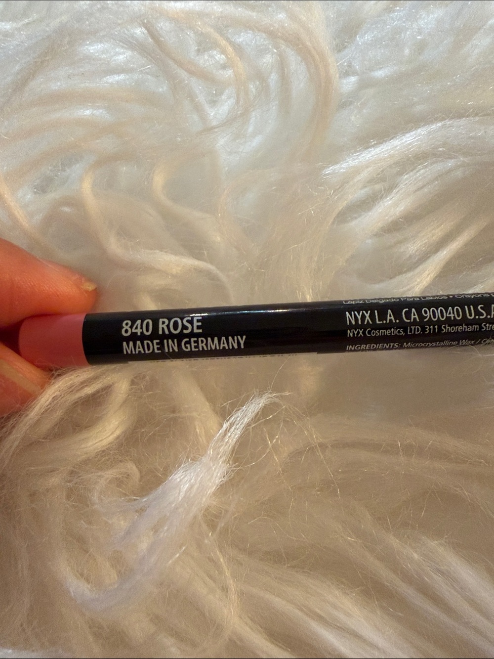 NYX 840 Rose Lip Liner - Soft Rose Pink